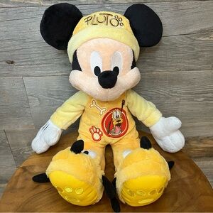 Mickey Mouse ‘Pluto PJs & Slippers’ Plush / Stuffed Animal